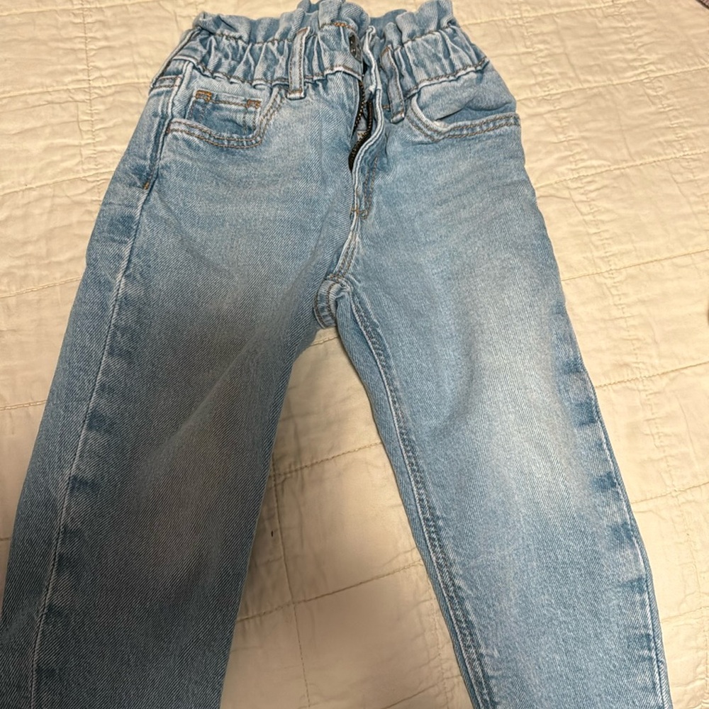 Toddler jeans baby gap raw hem excellent condition